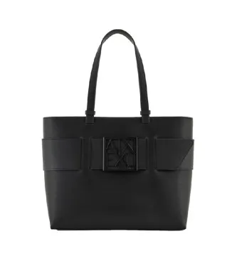 A|X Armani Exchange för kvinnor. 9491380A87400020 Svart shoppingväska (OSFA), Casual, Polyuretan