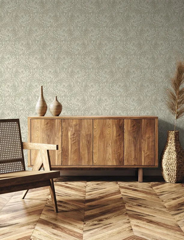 Galerie Wallcoverings Off the Wall LB25102 Tapet Rambleicious Grön