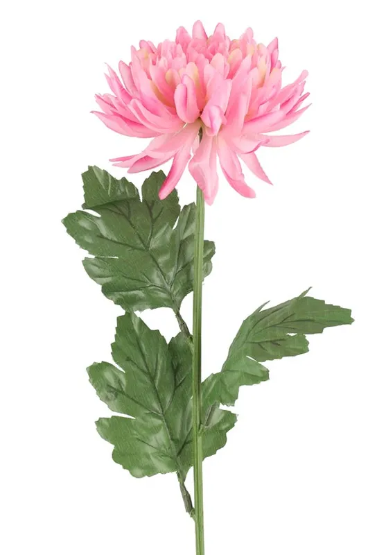 Konstgjord snittblomma – Krysantemum rosa