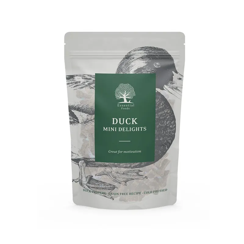 Essential Foods Duck Mini Delights Hundgodis 100 g