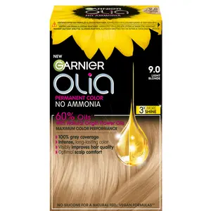Garnier Olia Permanent Hårfärg 9.0 Light Blonde