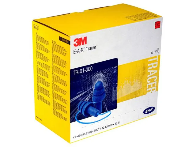 Öronpropp 3M Tracer detekterbara 50 par