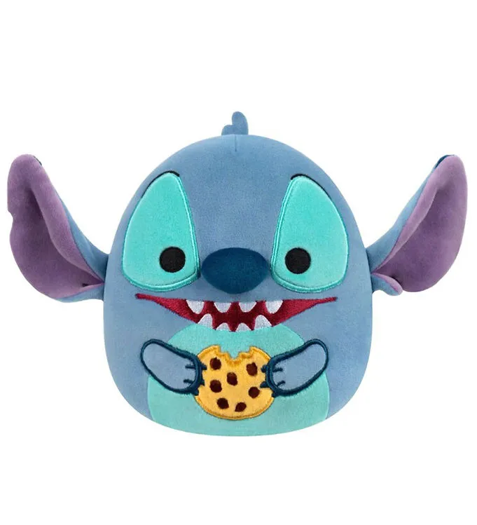 Squishmallows Gosedjur – 20 cm – Stitch m. Kakor