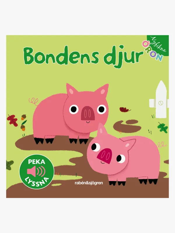 Bondens djur. Peka - lyssna