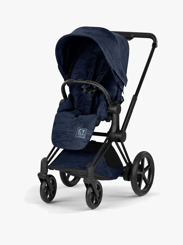 Cybex ePRIAM Duovogn, Rebellious Luxury Denim/Navy Blue