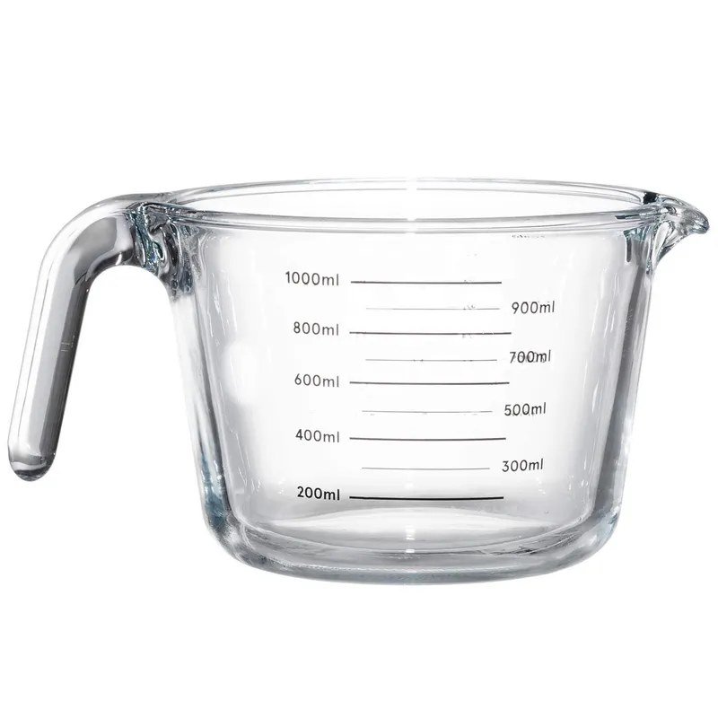 Glasmätkanna 1L