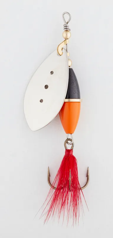 Myran Wipp Spinnare 3g Silver/Orange/Svart