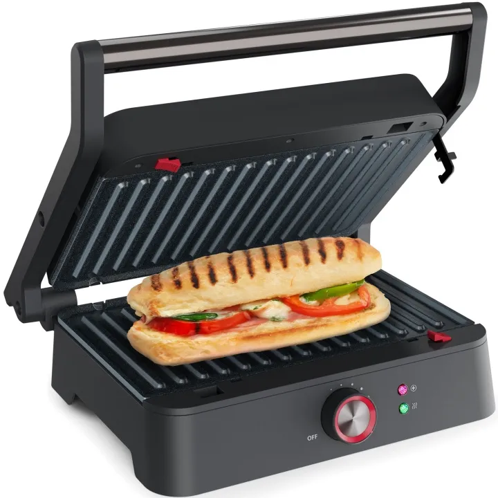Princess Kontaktgrill Utfällbar 117502 1800W 27,5X18cm