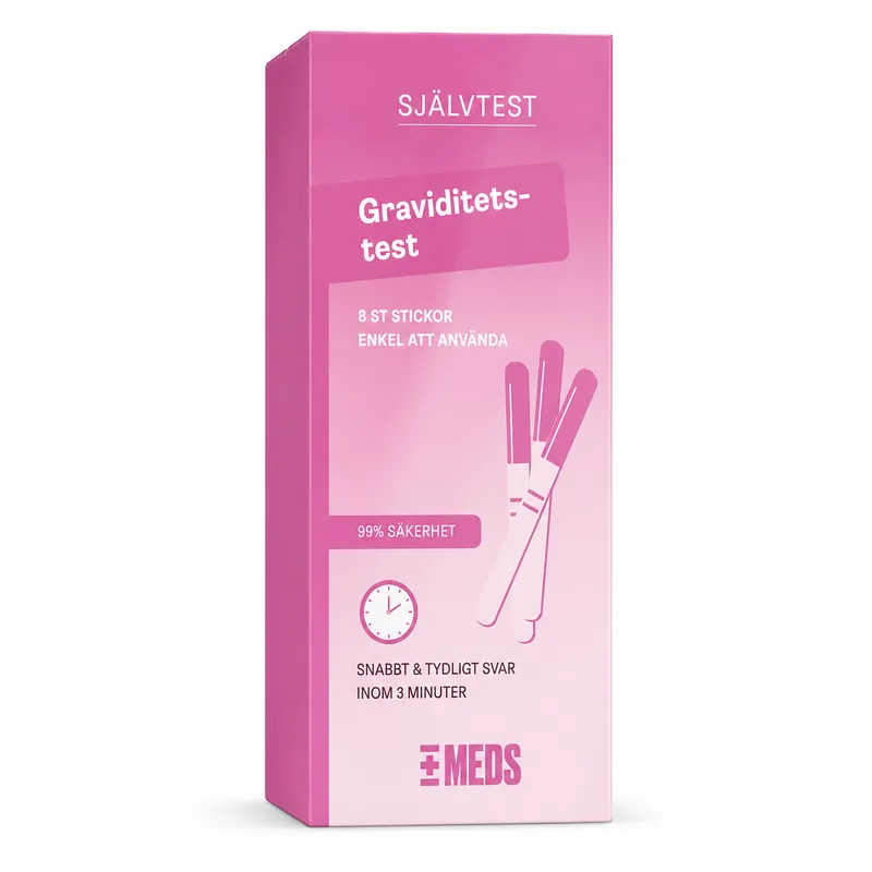 MEDS Graviditetstest Stickor 8-pack