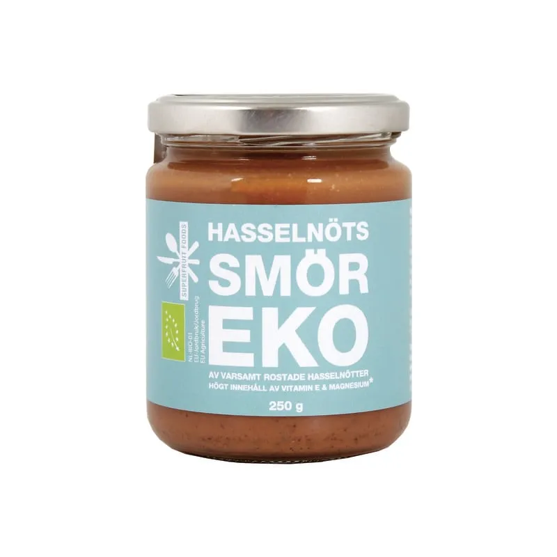 Superfruit Foods Hasselnötssmör 250 g