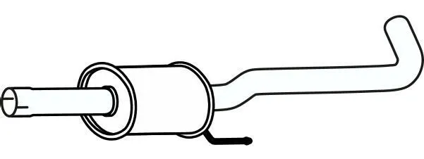 Mittenljuddämpare VEGAZ HUS-294
