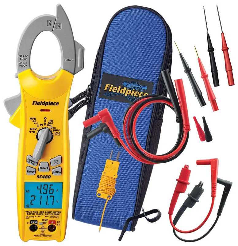 FieldPiece Job Link 1000 Tångamperemeter
