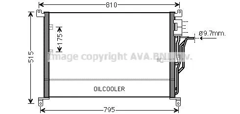 Kondensor, klimatanläggning AVA COOLING SYSTEMS AI5301
