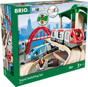 Brio World Stora Persontågsetet, Brio Träjärnväg