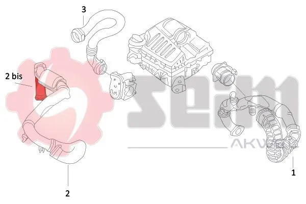 Laddluftslang SEIM 982028