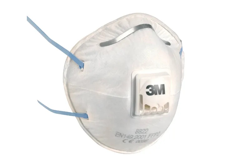 Andningsskydd 3M FFP2 8822 ventil 10/fp