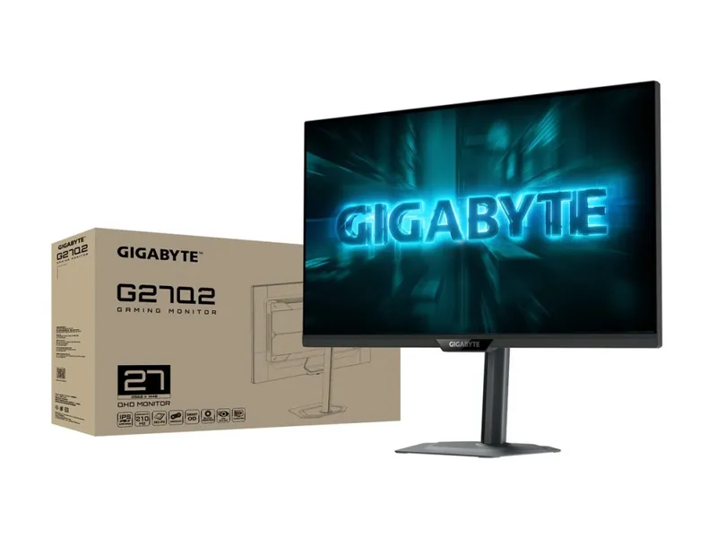 27″ GIGABYTE G27Q20 - 2560×1440 (QHD) - 200Hz - SuperSpeed IPS
