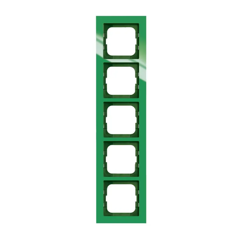 ABB Axcent Kombinationsram grön 5-fack