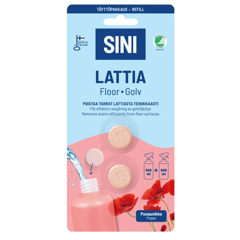 SINI Rengöringstablett Golv Refill 2-pack