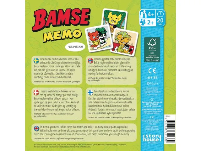 Memo Bamse, Kärnan