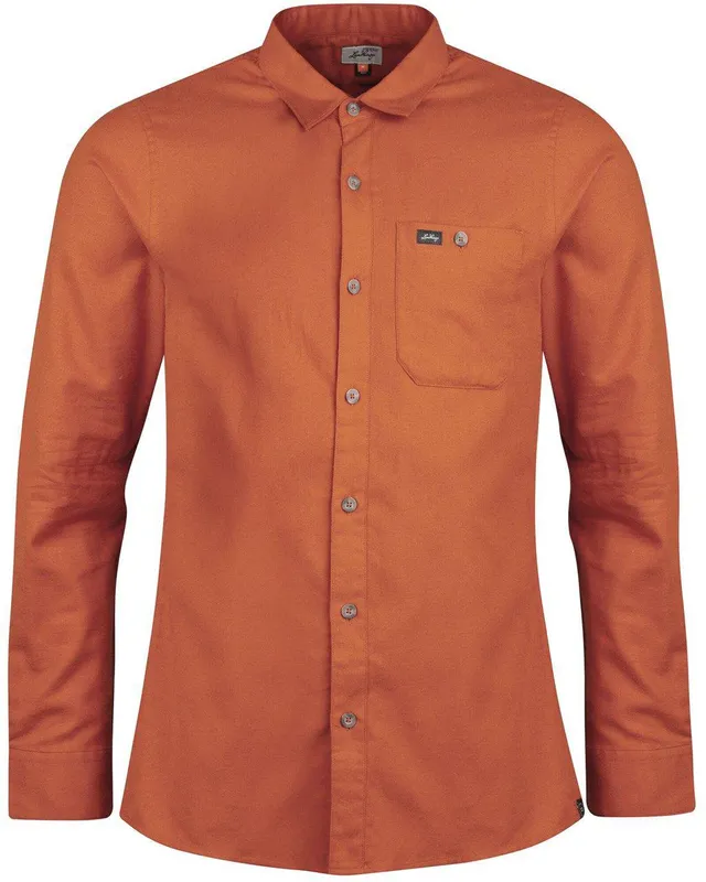 Lundhags Men’s Ekren Solid LS Shirt krage