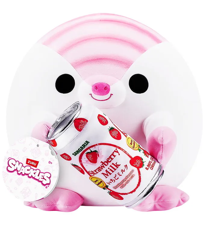 Snackles Mjukdjur 8″ S3 Lucy Sangaria Strawberry Milk – Snackles – Leksaksaffären