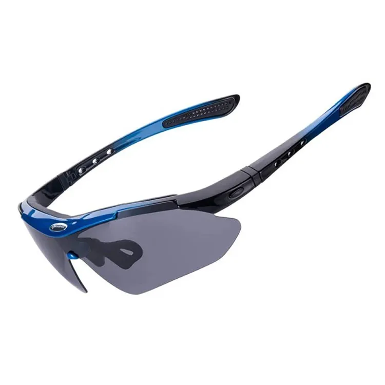 Rockbros 10134PL Polarized Cycling Glasses - Blue and Pink