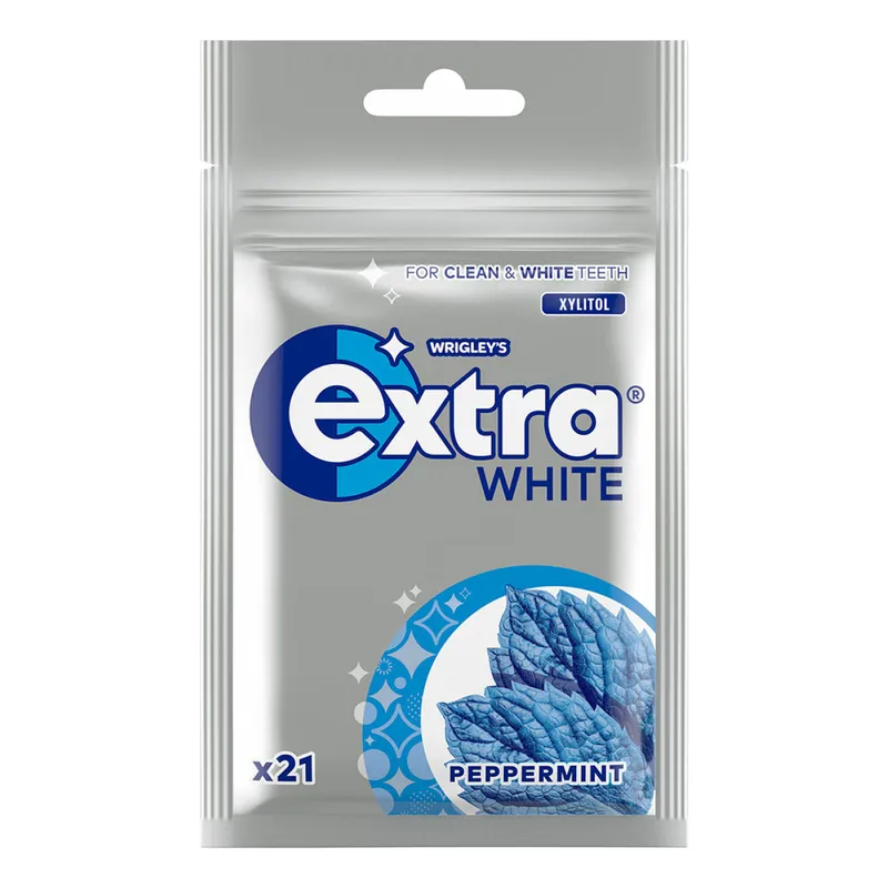 Extra Tuggummi White Pepparmint 21-pack