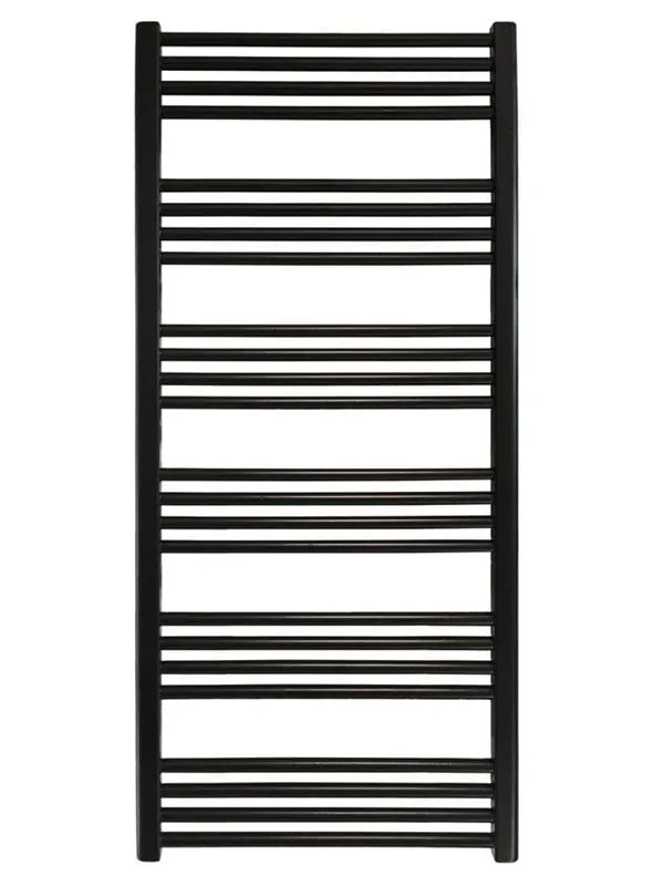Kriss space towel dryer 1337 x 600 mm matt black