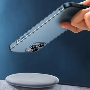Skyddande Mobilskal för iPhone 12 Pro Max - Blå