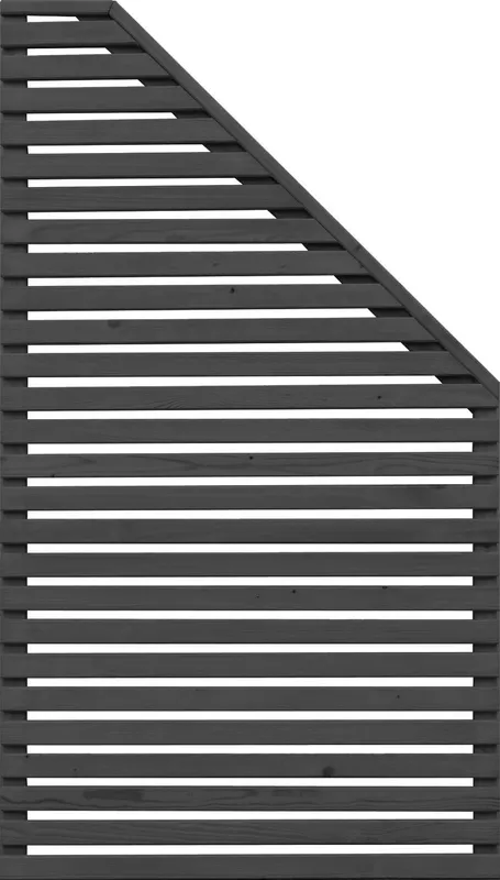 SKÄRM HORIZONT 4 SVART 79X159X89CM HÖGER | Beijerbygg Byggmaterial