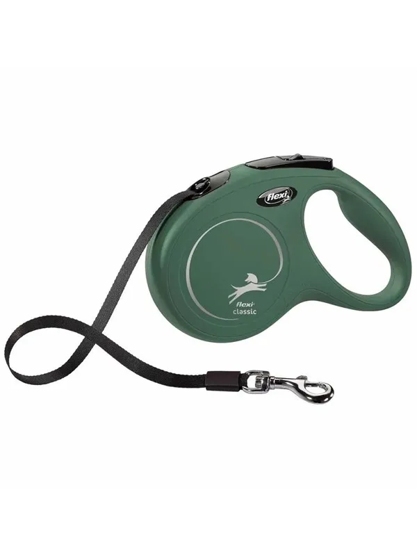 Flexi flexi koppel new classic m 5m band oliv