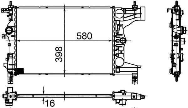 Kylare MAHLE CR 945 000S