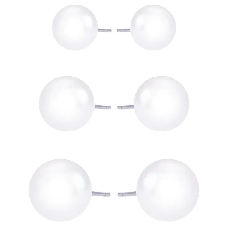 Dazzling Klassiker 3-pack pärlor small