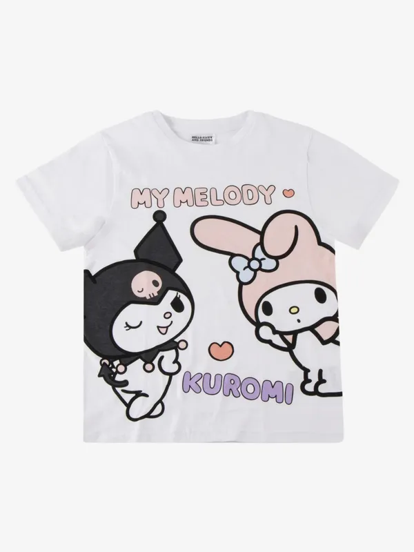 Hello Kitty & Friends T-shirt, Vit, 128-134