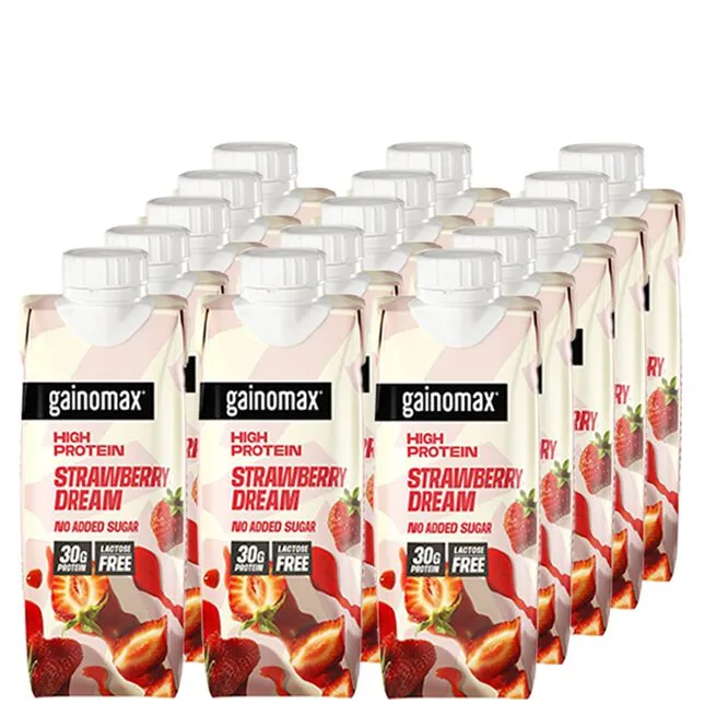 15 x Gainomax High Protein Drink 250 ml - Päron