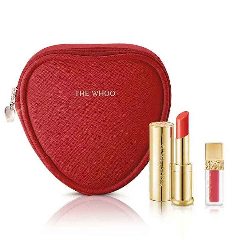 The history of whoo Glow Läppbalsam Vinröd Specialset +SLUMPMÄSSIG GÅVA