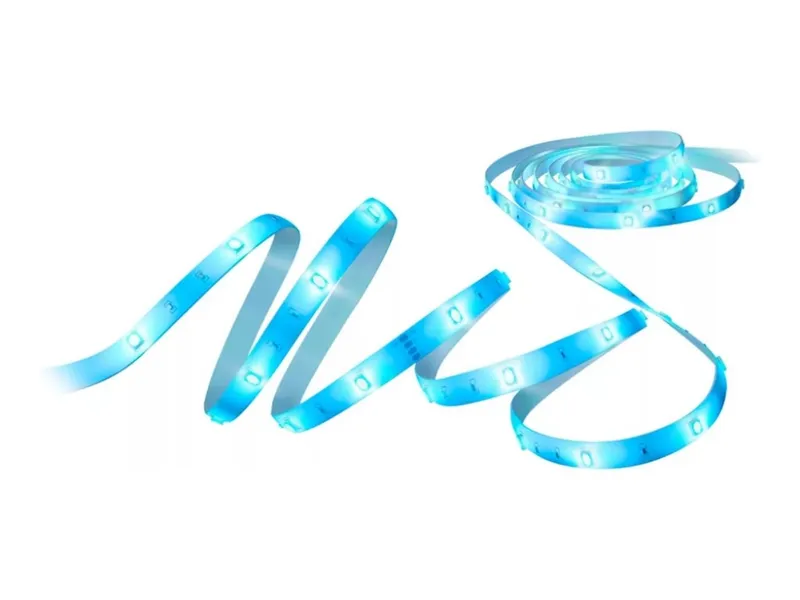 WiZ RGB LED-list 4 meter enkel installation 16 miljoner färger musiksynk RGB en färg i taget