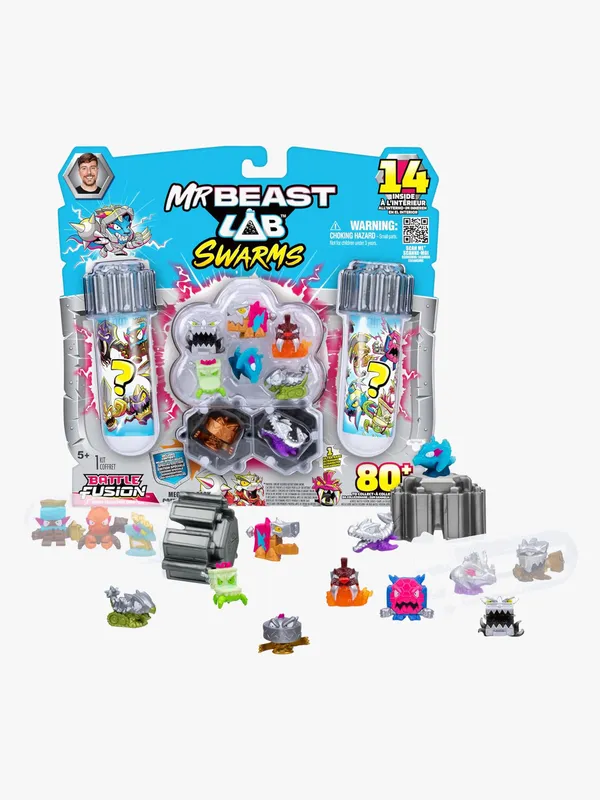 MrBeast Lab Samlarfigur Batttle Fusion Surprise 14-Pack