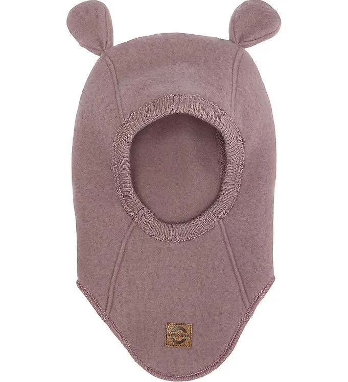 Mikk-Line Balaklava m. Öra – Ull – Enkel – Twilight Mauve