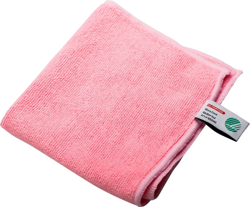 Microfiberduk Proffer 32×32 cm röd