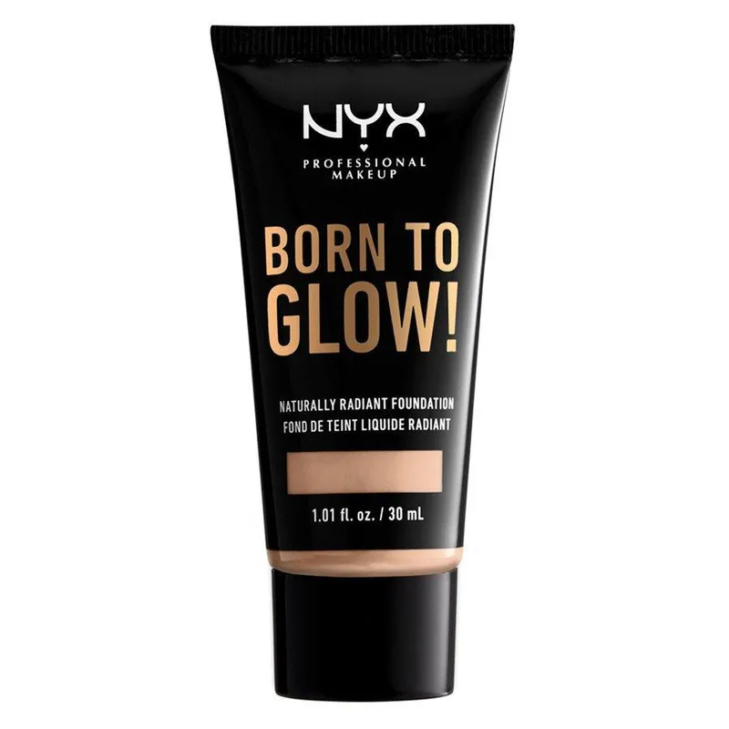 NYX Born To Glow Naturally Radiant Foundation 30ml – Light