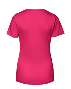 ID Feminin V-ringad T-shirt Pink (#2144)