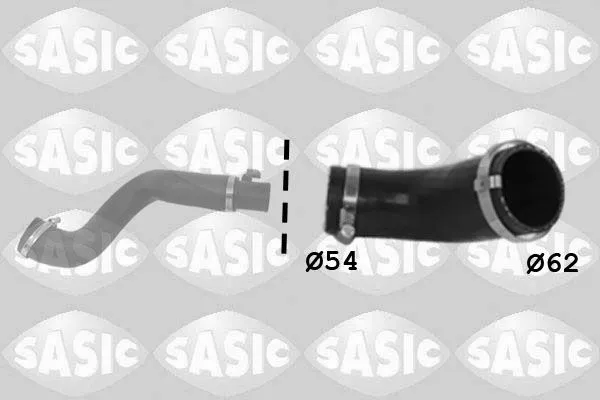 SASIC 3336220 Laddluftslang