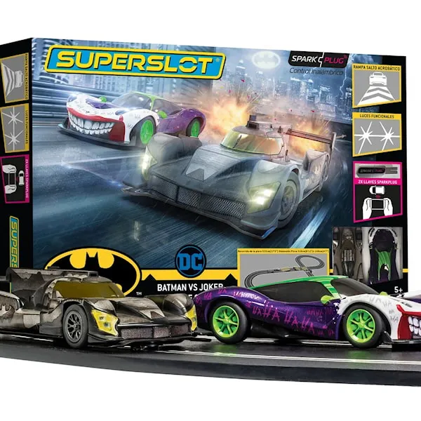 Superslot (Scalextric) Spark Plug 1:32 Batman Vs Joker Race Set