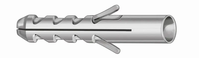 Z 200006 Nylonplugg UTAN KRAGE 6 x 30 mm, 100-pack