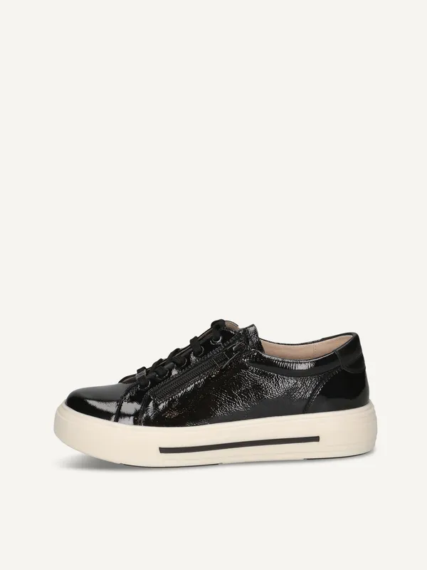 CAPRICE Sneaker, black, made of Leather, Size 41 (#4511)