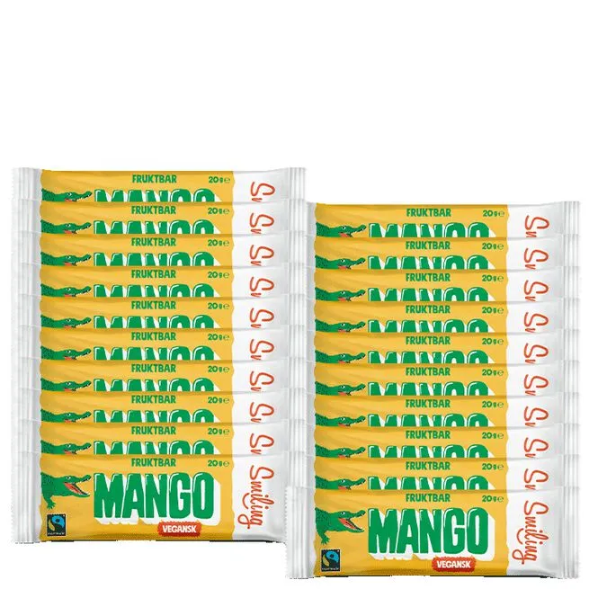 20 x Smiling Mangobar, 20 g