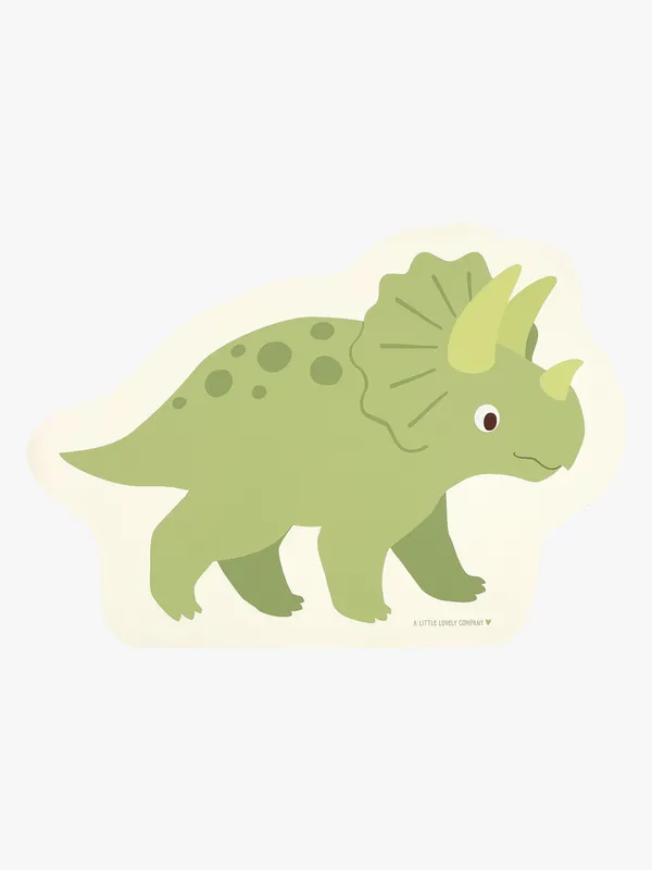 A Little Lovely Company Underlägg - Vinyl - Liten Dinosaur