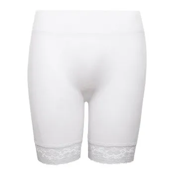 Decoy Hotpants With Lace Vit S/M Dam